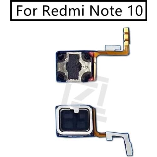 2pcs for Xiaomi Redmi Note 10 Earpiece Receiver Ear Speaker Cell Phone Replacement Repair Spare Parts Tested QC