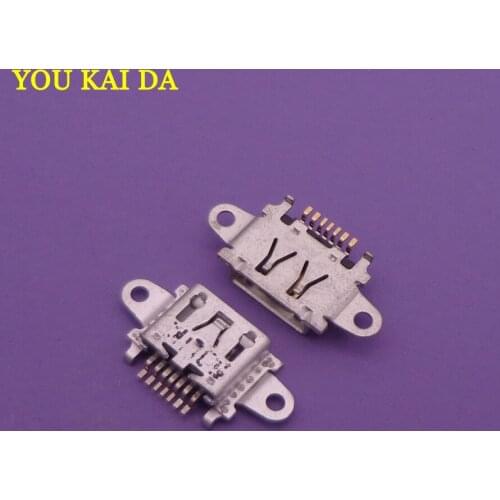 20pcs/lot Phone Tablet Micro 5 pin USB jack socket connector for OPPO R5 R8107 phone Tail Charging Port dock plug