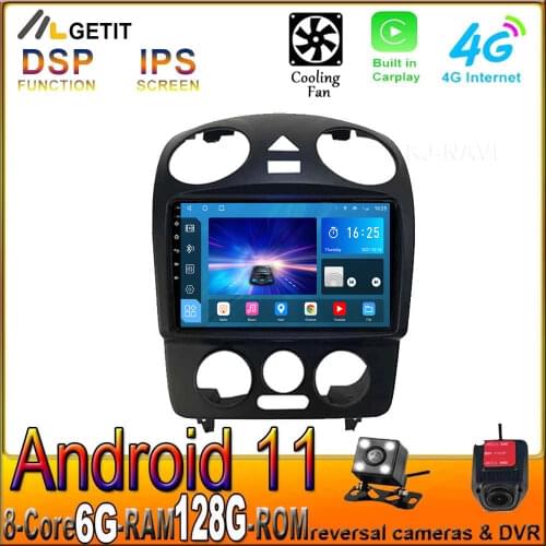 DSP IPS 2 DIN Android 10 Car DVD Player Multimedia GPS Radio for VW/Volkswagen/Touareg/Transporter T5 2004-2011