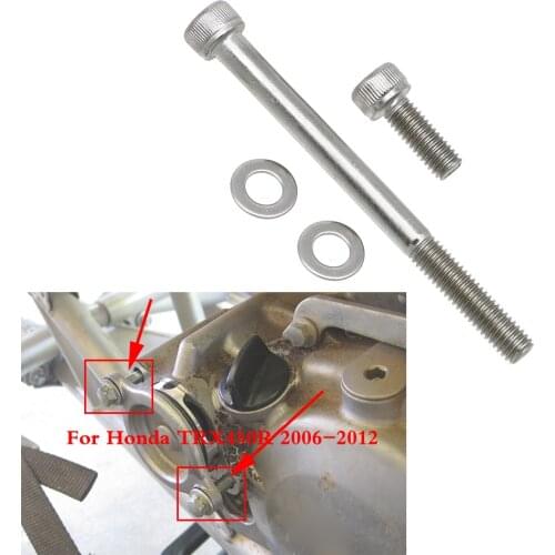 ATV Accessories Oil Filter Cover Bolts Washers Stainless Steel For Honda TRX450R TRX400EX TRX400X TRX 400EX 450R 400X 2006-2012