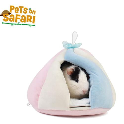 Super Soft Hamster Toys Hammock Lovely Rat Hanging Beds House Warm Cotton Guinea Pig Nest Small Pet Supplies