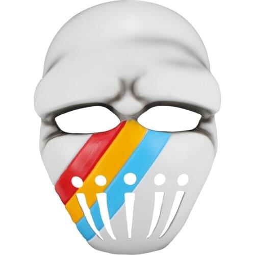 Anime Cartoon Cos Stone Ghost Ishi Kamen Funny Halloween Masquerade Mask Facepiece Headgear Gift