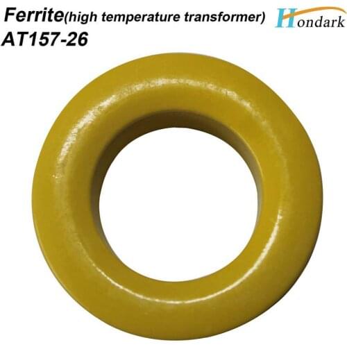 Wholesale AT157-26 toroidal transformer ferrite core 40X24X15mm Isolator ferrite ring 1.6''X1''X0.6'' RF choke ferrite,30pcs/lot