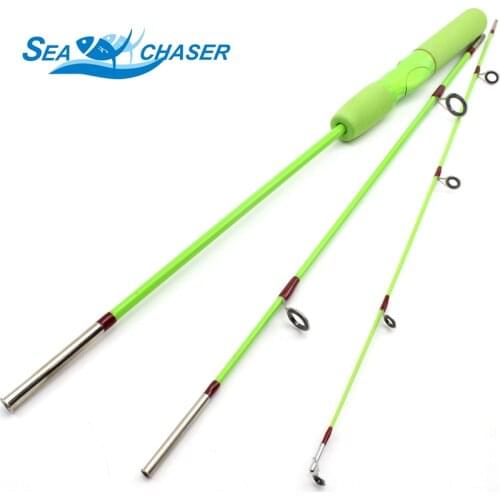 Childrens gifts MINI color Spinning Rods 1.5M 3 Section Fishing Pole lure rod Lure Weight 5-15g M power Children use Rod
