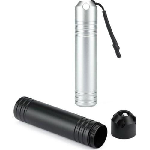 Aluminum Alloy Waterproof Capsule Capsule Small Pill Box Creative Household Outdoor Multi-Purpose Sealed Can EDC Storage Bottle