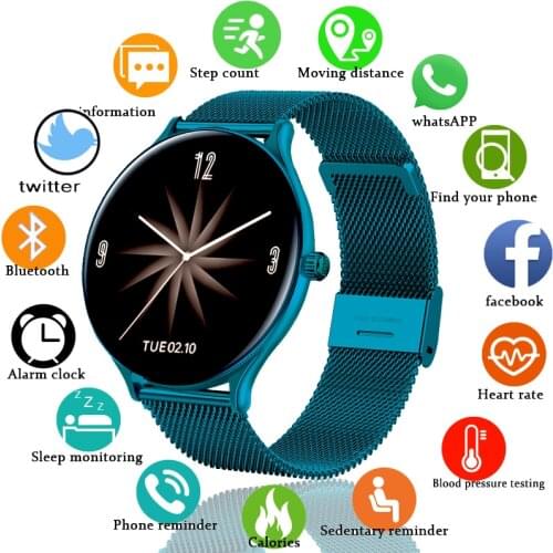 2020 Fashion Smart Watch Men Women Watches Heart Rate Blood Pressure For Android IOS Sports Multifunctional Fitness smartwatch