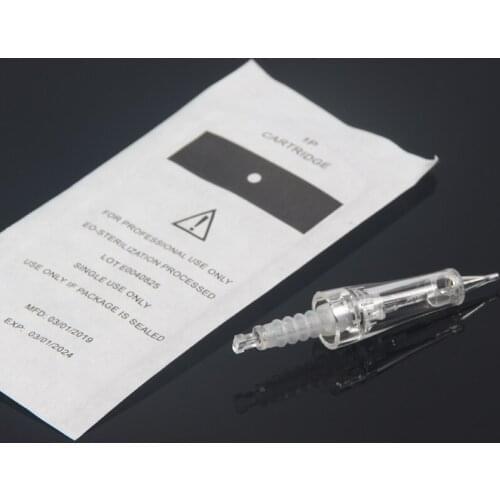 Disposable permanent makeup needle tattoo needle cartridge 100pcs 1 Prong membrane for wireless tattoo pen