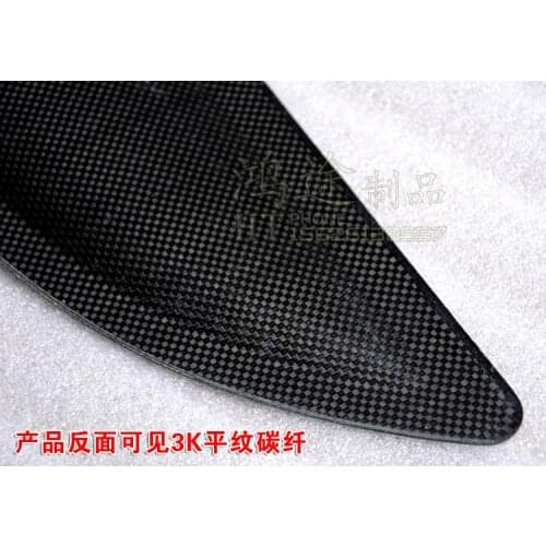 Fit for Porsche Macan carbon fiber body trim little Cayenne car door trim wheel eyebrow 6 piece for 1 set