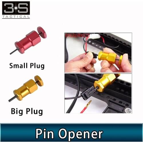 Tactical Airsoft PIN Opener For Removing Pins From Tamiya Type Connector Hunting Accessories Small And Big Plug