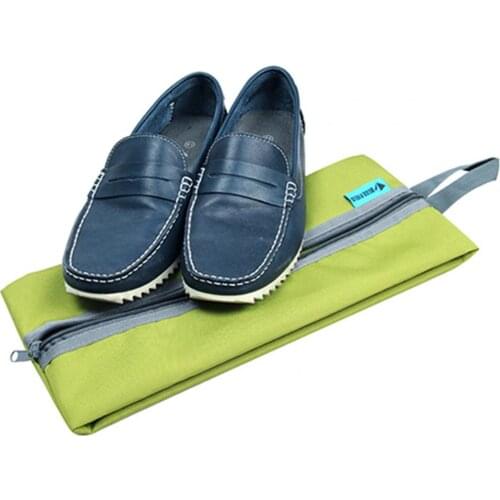 Storage Pouch Zipper Closure Waterproof Oxford Cloth Hanging Shoes Bag for Travel