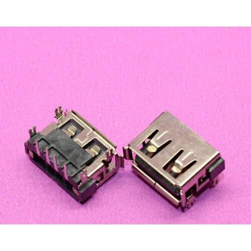 YuXi AC DC USB Port Jack Plug Socket Connector Pin for Acer Toshiba Satellie M805D C660 C660D A300D A300 L450 L450D A215, H=6.3