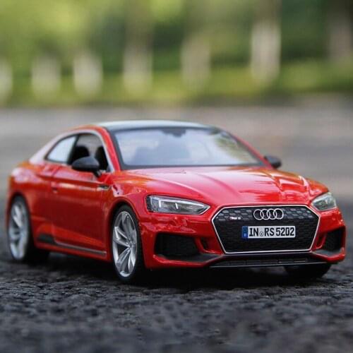 1:24 Audi RS5 Coupe Supercar Alloy Car Model Diecasts & Toy Vehicles Collection Car Toy Boy Birthday gifts