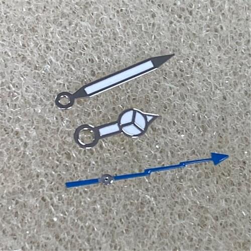 3pcs Luminous Watch Hands Green Luminous Pointer DIY Repair Part for NH35 NH36 Movement