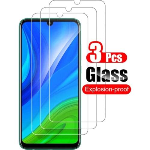 3pcs Tempered Glass for Huawei P smart 2020 Psmart 2020 Screen Protector Protective Film