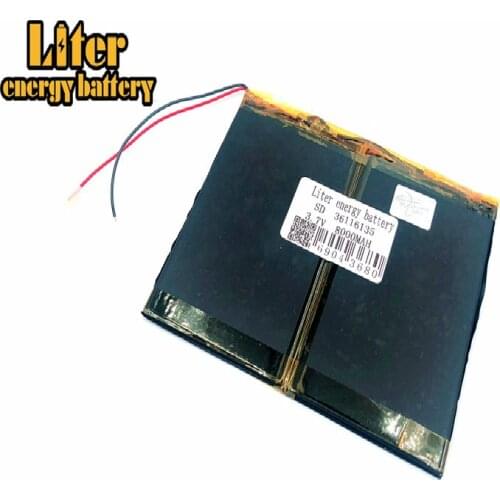 36116135 35115135 large capacity 3.7 V tablet battery 8000 mah each brand tablet universal rechargeable lithium batteries