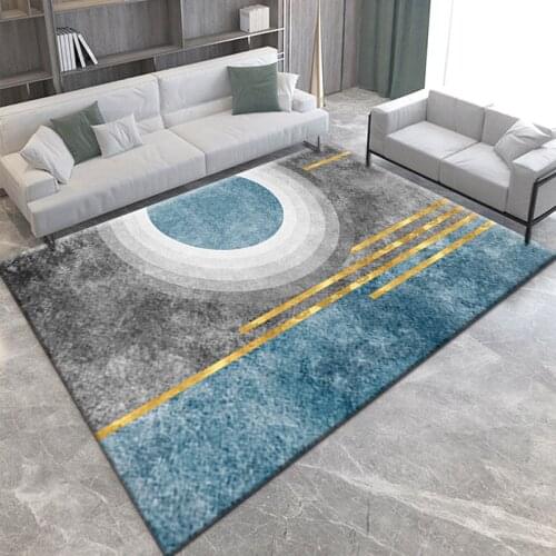 Moden Geometric Parlor Big Carpets for Living Room Home High Quality Non-slip Large Area Rugs for Bedroom Floor Mat Home Decor