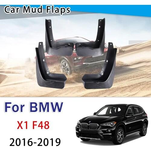 For BMW X1 F48 2016 2017 2018 2019 Mudflap Front Rear Car Mudguard Fender Mud Guard Flaps Splash Flap Mudguards Accessories