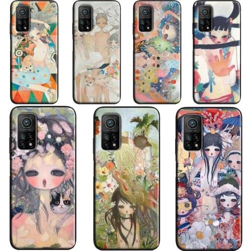 Aya takano Case POCO X3 Pro F3 F1 F2 M3 Pro Cover For Xiaomi Mi 11 Lite Ultra Note 10 Mi 9T 10T Pro