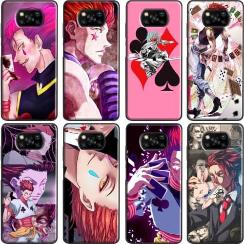 Hunter X HUNTER Hisoka Playing Card Case For Xiaomi POCO X3 NFC F2 Pro F1 Mi Note 10 Lite Mi 9T 10 Pro 9 Max3 A3 Mi 10 Ultra