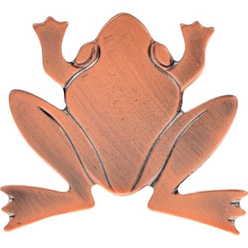 CINDY XIANG Simple Design Frog Brooches For Men Cute Animal Brooch Pins Coat Shirt Jewelry Accessories Friends Christmas Gifts