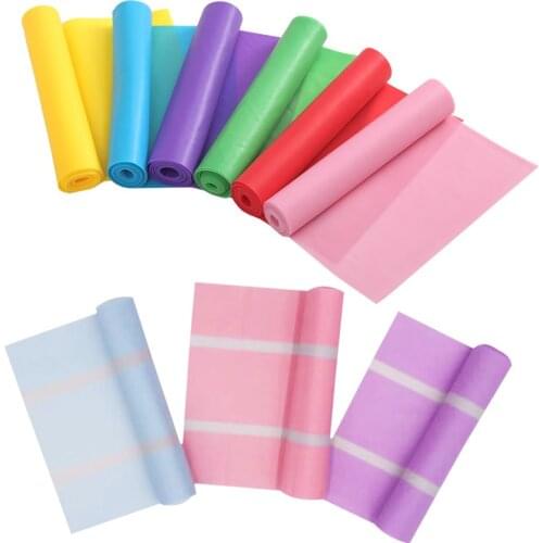 150/180/200CM Elastic Band For Fitness Rubber Bands Yoga Exercise Resistance Bands Expander Stretch For Home Gym Training Belt