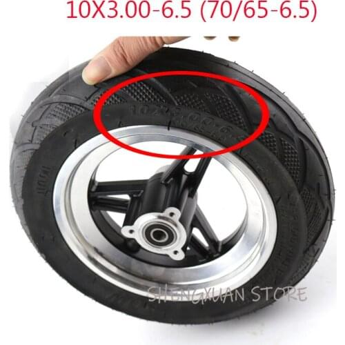 Hot sale good quality 70/65-6.5 10x3.0-6.5 10-inch Vacuum with wheel hub for Electric Scooter Balancing Vehicle