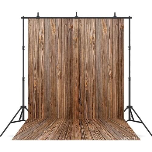 Grunge Brown Wooden Wall Photography Background for Photo Studio Portrait Children Baby Newborn Vinyl Photo Backdrops Photocall