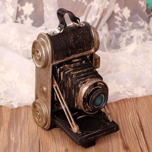 Creative Retro Style gifts Home Decorations Vintage Resin Ornaments Crafts For Room Decor Old-Fashioned Cameras