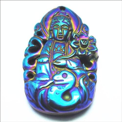 Hot nice buddha charms pendants for religious items DIY Jewelry designs agatee materials size 44x30mm make your own like