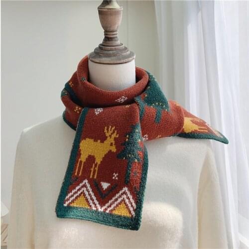 2020 New Fashion Winter Scarf Women Cashmere Warm Pashmina Foulard Lady Christmas Scarves Thick Soft Bufanda Shawls Wraps