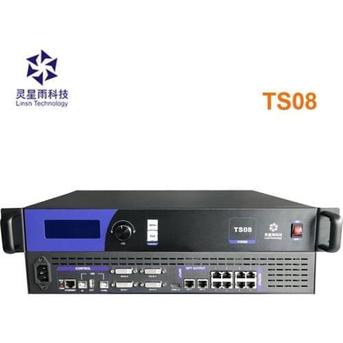 Linsn TS08 linsn led software full color led sending card work with big led screen outdoor p10 p3.91 p2 p4 p6