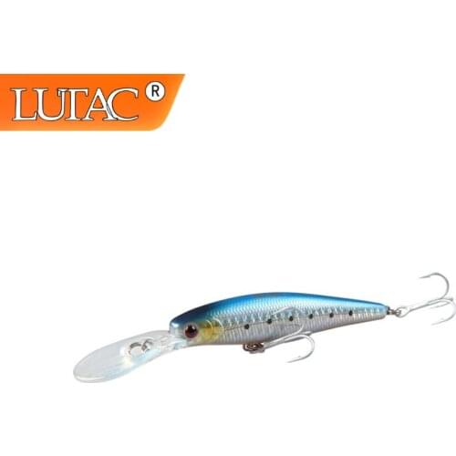 Lutac Hard Plastic Minnow Fishing Lures Wholesale Price Hot Sale Products