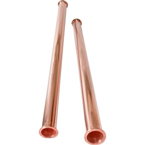 1.5" 2 Inch 700mm 1000mmSanitary Pipe Copper Tri Clamp Pipe Tri Clover Spool Tube 1 order Distillation accessories