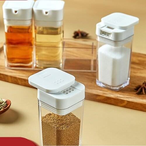 Kitchen Seasoning bottle set dining table soy sauce vinegar bottle household pepper and salt bottle seasoning jar small tools