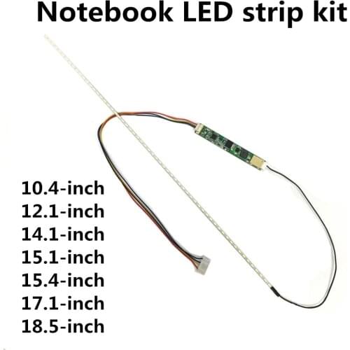 Laptop LCD 12.1 14.1 15.1 15.4 17.1 18.5 inch modified universal LED light bar LED backlight strip LCD retrofit general