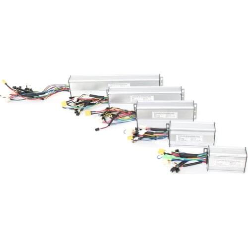 On sale Ebike Controller 24V 36V 48V 250W 350W Brushless 6MOSFET 20A Regenerative Reverse Function For Electric Bicycle Parts