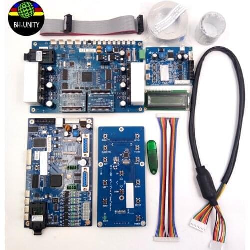 DX5 USB boards whole set hoson DX5 carriage board mother board 2 heads head/main board kit for eco solvent inkjet printer