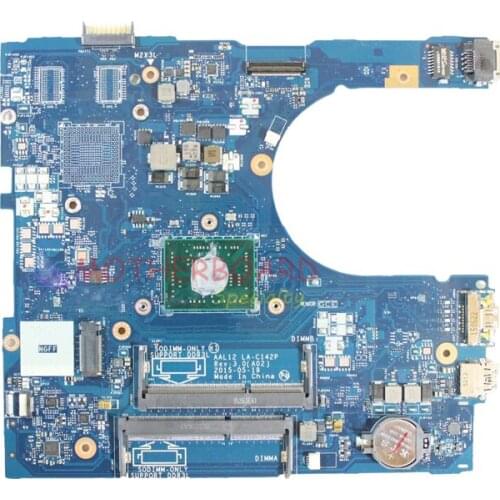 Vieruodis FOR Dell Inspiron 5555 5755 Laptop Motherboard AAL12 LA-C142P THKRW 0THKRW CN-0THKRW DDR3L W/ A6-7310 CPU