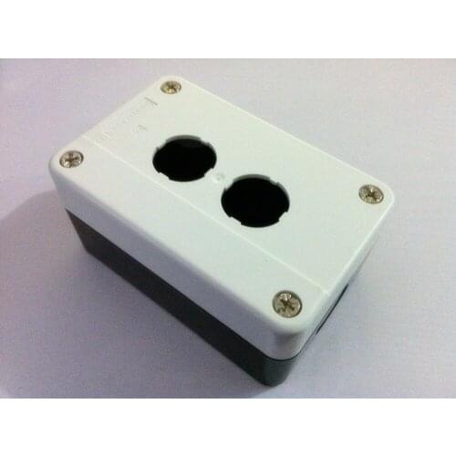 Control Station 2 Switch 22mm Push Button Protector Box