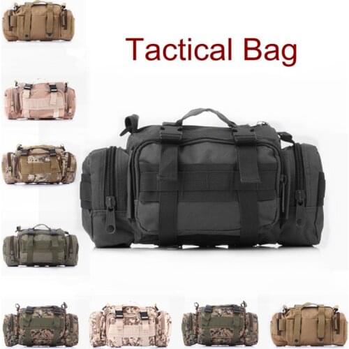 2018 Tactical Bag Sport Nylon Bags 600D Waterproof Military Backpack Outdoor Pouch Waist Bag Men Fanny Pack For Camping Hiking