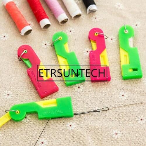 3000pcs Plastic Automatic Needle Threader Sewing Machines Helpful Threader Home Craft Tools Accessories