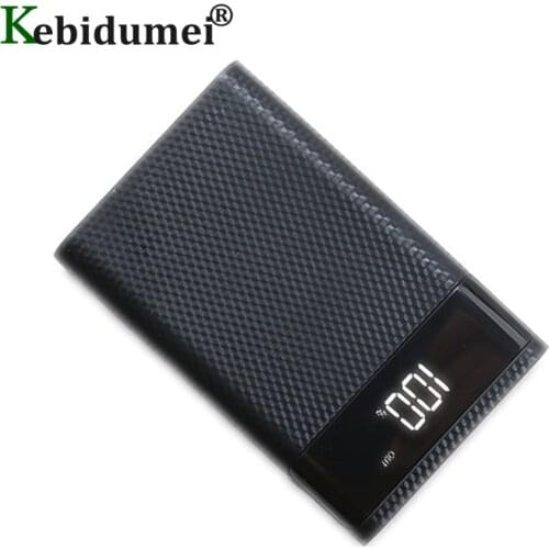 Hot sale 5V 2A 6x18650 Power Bank Case Battery Box Mobile Phone Charger DIY Shell For Iphone 8 x xs Xiaomi Without Battery