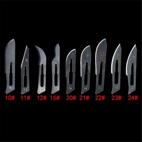 500PCS/BOX Deasin 11# 15# 21# 22# 23# 24# Scalpel Blades For Dental medical Stainless Steel Surgical Blade