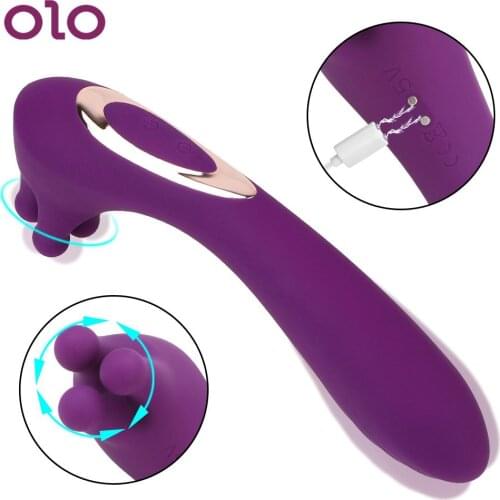 9 Speed Vaginal Clitoral Massager 360° Rotating Head G Spot Sex Toys for Women Sex Products Tentacle Massager