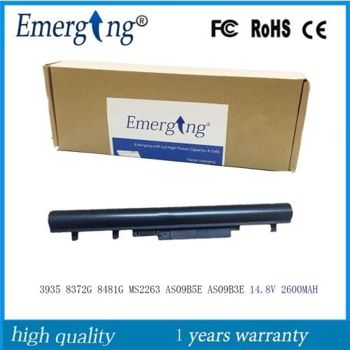 14.8V New Laptop Battery for Acer 3935 8372G 8481G MS2263 AS09B5E AS09B3E