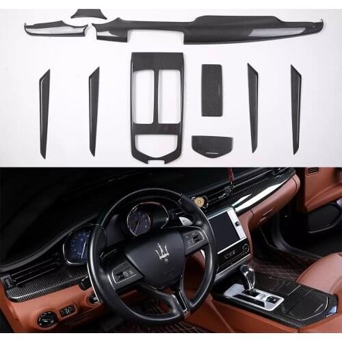 Aucar Car Accessories Interior Carbon Fiber Panel for Maserati Quattroporte Qp 2012-2020 Car Interior Accessories