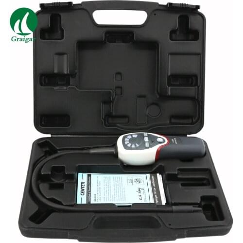 CENTER-384 Track Gas Leak Detector Gas Detector Detection Tube Length: 15.5 inch Multi Color Visual Display