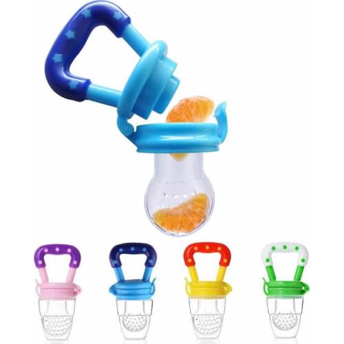 Fruta Emzik Baby Pacifiers Feeder Nibbler Chupeta Alimentadora Food Nibbler Silicone Feeder Feeding Fruit Juice Chupeta Para