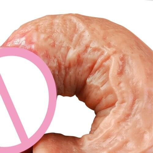 Diameter 4.5cm Real Penis Female Masturbation Gode Enorme Dildo Realistic Dick With Strong Suction Cup Adult Toys Women Sex Toy