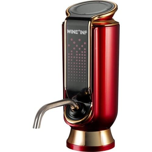 Electric Red Wine Decanter USB Charging Auto Quick Wine Aerator Vacuum Fresh-keeping 10 days Whiskey Dispenser Cider Wine Pourer